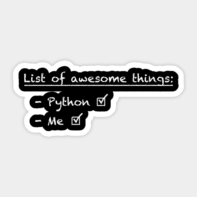 Awesome Things Sticker by Andropov